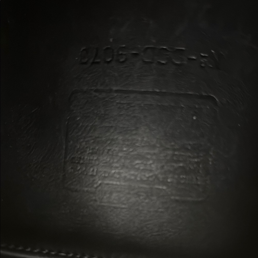 Coach Vintage Midnight Black Shoulder Bag - Picture 9 of 12